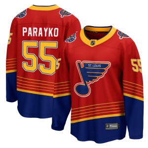 Colton Parayko St. Louis Blues Men's Fanatics Branded Red 2020/21 Special Edition Breakaway Jersey