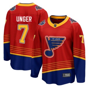 Garry Unger St. Louis Blues Men's Fanatics Branded Red 2020/21 Special Edition Breakaway Jersey