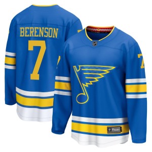 Red Berenson St. Louis Blues Youth Fanatics Blue Breakaway Home 2025 Jersey