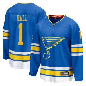 Glenn Hall St. Louis Blues Youth Fanatics Blue Breakaway Home 2025 Jersey