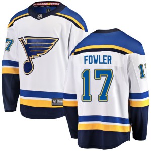 Cam Fowler St. Louis Blues Men's Fanatics Branded White Breakaway Away Jersey
