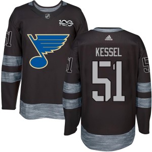 Matthew Kessel St. Louis Blues Youth Authentic Black 1917-2017 100th Anniversary Jersey