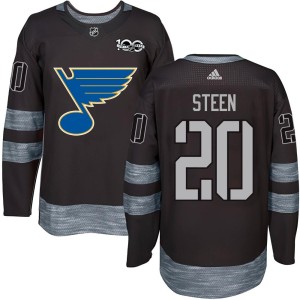 Alexander Steen St. Louis Blues Youth Authentic Black 1917-2017 100th Anniversary Jersey