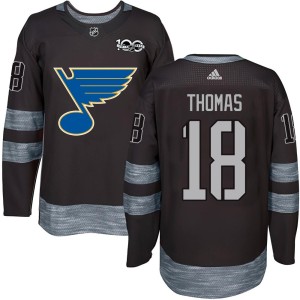 Robert Thomas St. Louis Blues Youth Authentic Black 1917-2017 100th Anniversary Jersey