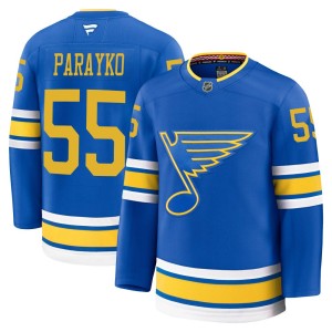 Colton Parayko St. Louis Blues Youth Fanatics Premium Blue Home 2025 Jersey