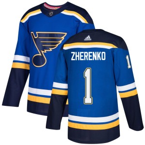 Vadim Zherenko St. Louis Blues Men's Adidas Authentic Blue Home Jersey