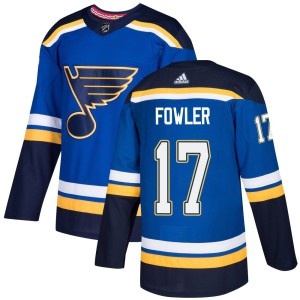Cam Fowler St. Louis Blues Youth Adidas Authentic Blue Home Jersey
