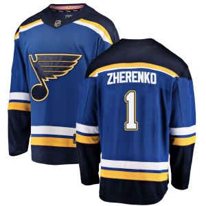 Vadim Zherenko St. Louis Blues Youth Fanatics Branded Blue Breakaway Home Jersey