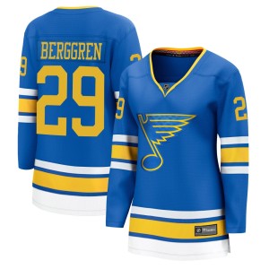 Jonatan Berggren St. Louis Blues Women's Fanatics Blue Breakaway Home 2025 Jersey