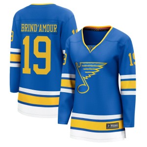 Rod Brind'Amour St. Louis Blues Women's Fanatics Blue Breakaway Home 2025 Jersey
