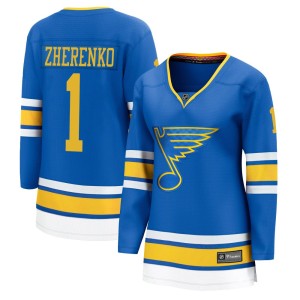 Vadim Zherenko St. Louis Blues Women's Fanatics Blue Breakaway Home 2025 Jersey